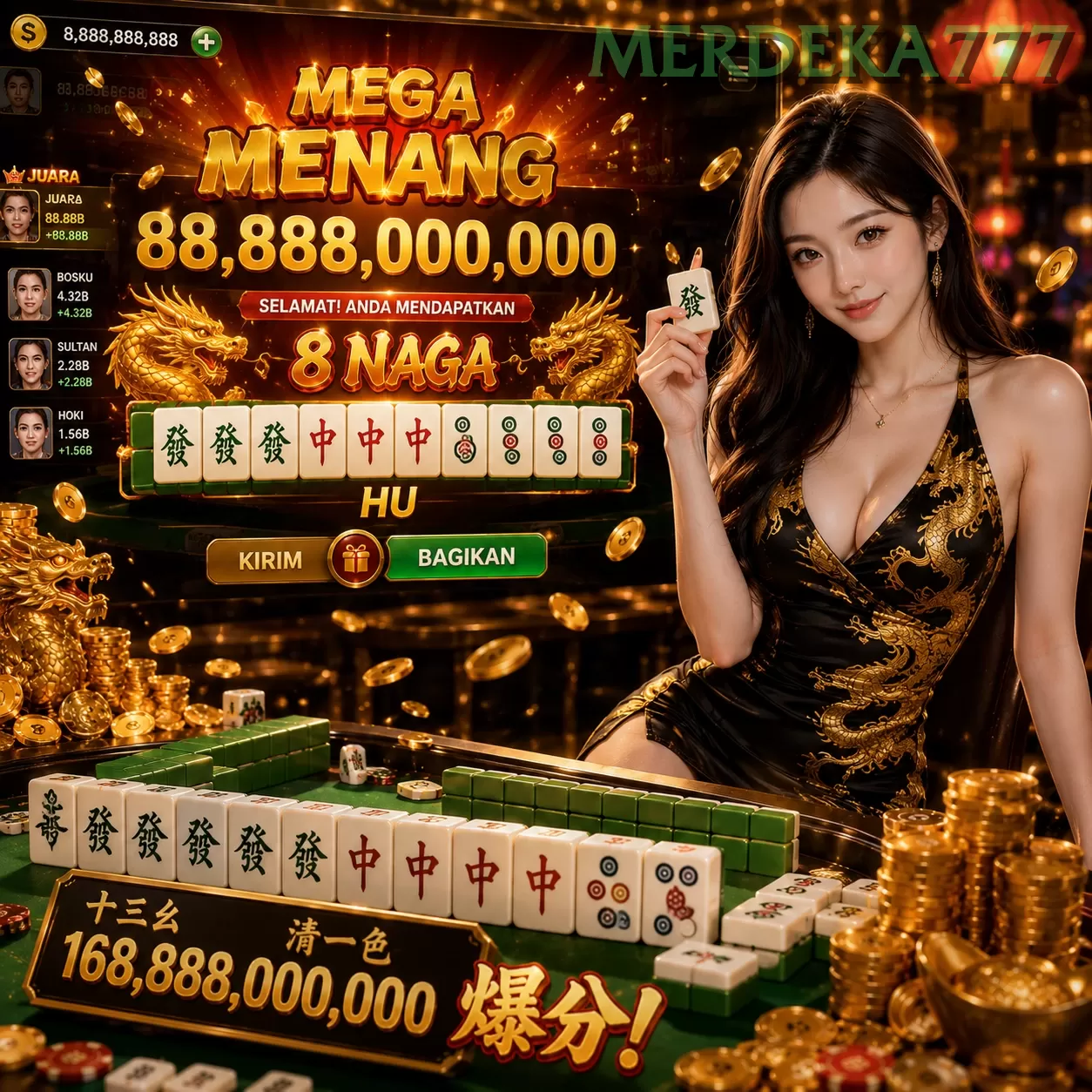 Main merdeka777w Menang Jackpot Besar